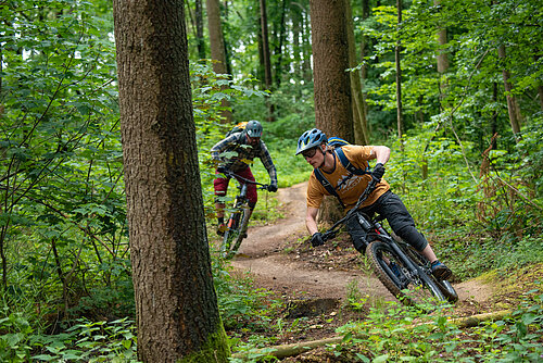 Mountainbikeerlebnis auf den Heumöderntrails