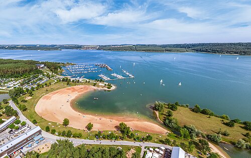 Luftaufnahme Brombachsee