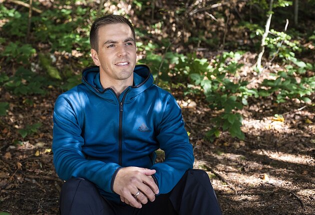 #gesundkannjeder - Philipp Lahm im Wald