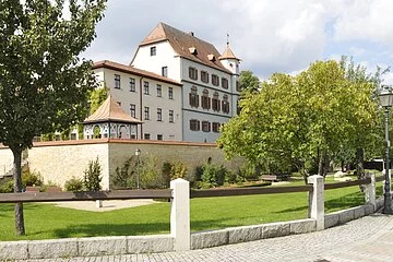 Das historische Stadtschloss in Treuchtlingen