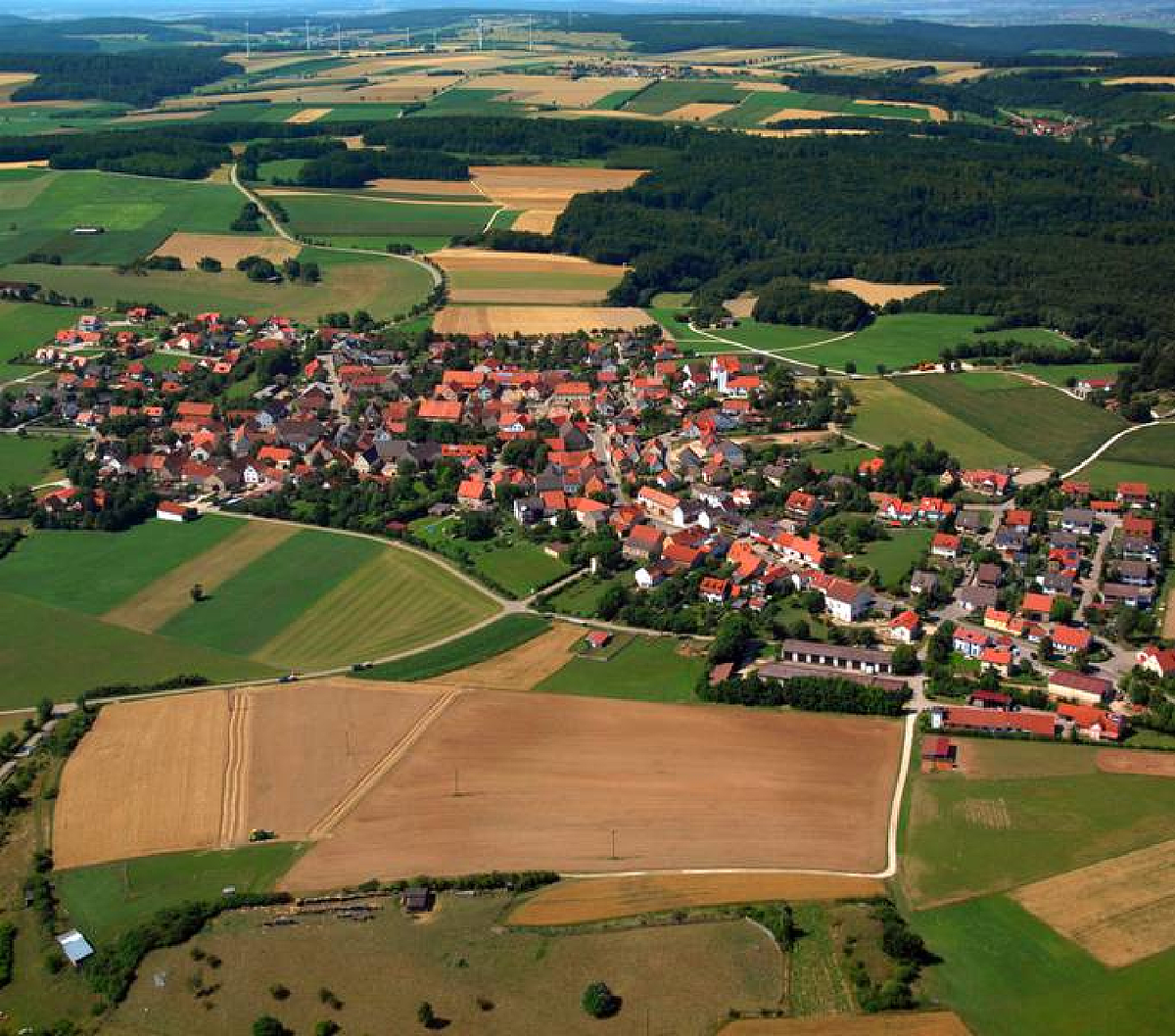 Luftbild Auernheim