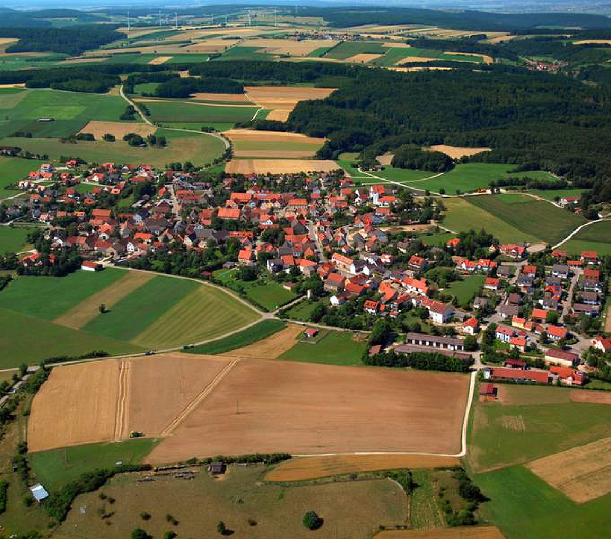Auernheim von oben