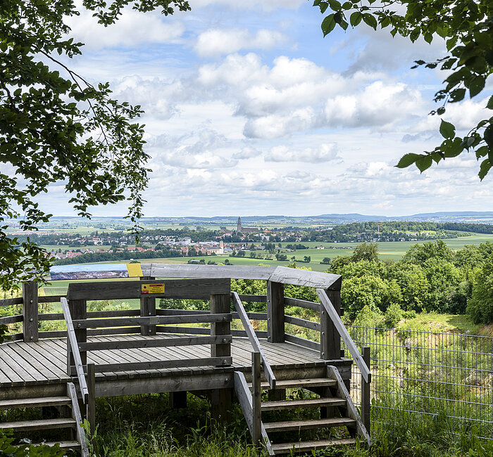 Aussicht Geopark Ries