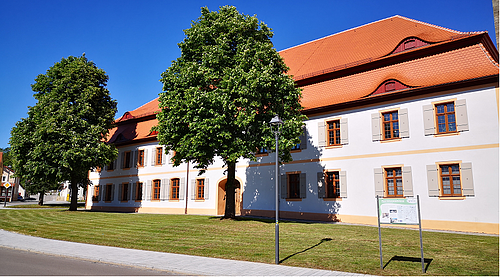 Außenansicht des Klosters Heidenheim