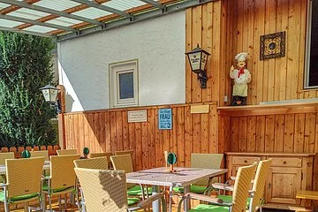 Biergarten, Aussenbereich