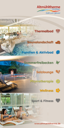 Titelbild Flyer Altmühltherme