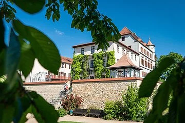 Stadtschloss Treuchtlingen im Sommer