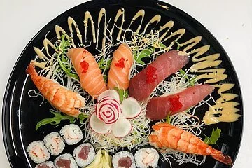 Asia LamLam - Sushi Platte rund