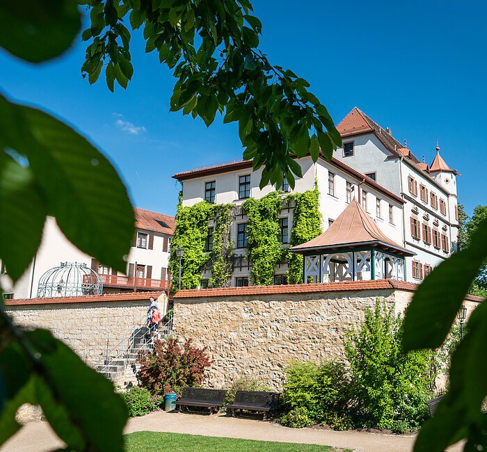 Stadtschloss Treuchtlingen im Sommer