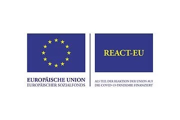 Förder-Logo Europäischer Sozialfonds REACT-EU