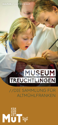 Titelseite des Infoflyers für das Museum Treuchtlingen.
