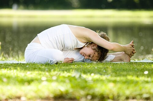 Yoga im Freien