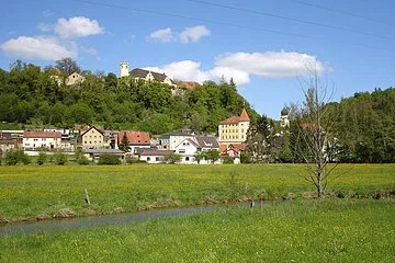 Romantischer Ortsteil Möhren mit Schloss
