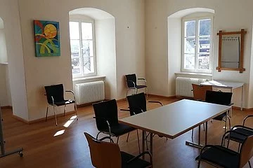 Kann beispielsweise als Künstlergarderobe für Konzerte genutzt werden