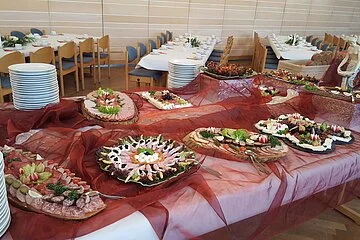 Stadthalle- Saal Buffet 1